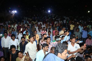 Jakkanna Movie Team Visits Hyderabad Theaters